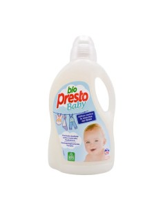 Bio Presto Baby Detersivo Liquido Macchie del Bebè 25 Lavaggi 1500 ml