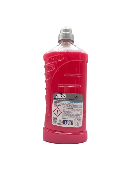 offerta Alba Pavimenti Detersivo Lavapavimenti Fragranza Fior di Melograno 1 L
