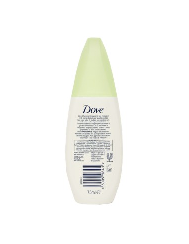 offerta Dove Go Fresh Deodorante Vaporizzatore Anti-Traspirante Fragranza Cetriolo e Tè Verde 75 ml