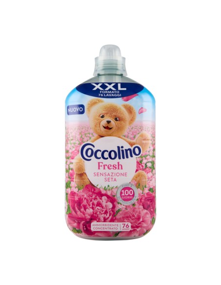 offerta Coccolino Fresh Ammorbidente Concentrato Fragranza Sensazione Seta 1750 ml