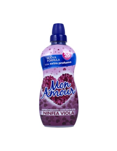 offerta Mon Amour Ammorbidente Concentrato Lavatrice Fragranza Ninfea Viola 650 ml