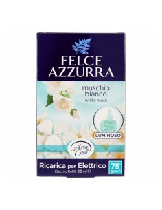 Felce Azzurra Aria di Casa Ricarica per Diffusore Elettrico Fragranza Muschio Bianco 20 ml