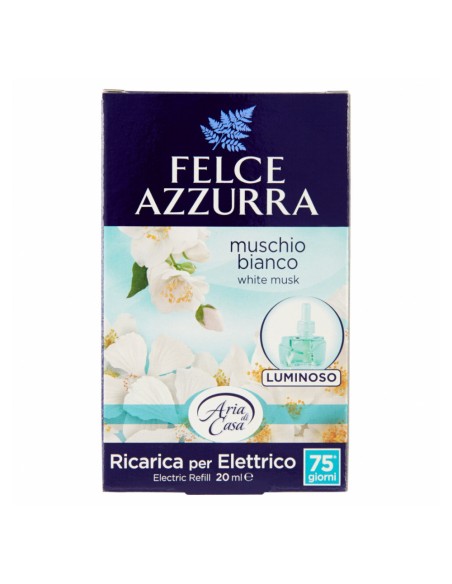 offerta Felce Azzurra Aria di Casa Ricarica per Diffusore Elettrico Fragranza Muschio Bianco 20 ml