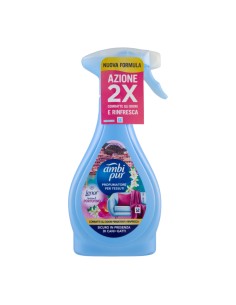 Ambi Pur Spray Profumatore per Tessuti Fragranza Fioritura di Portofino 385 ml