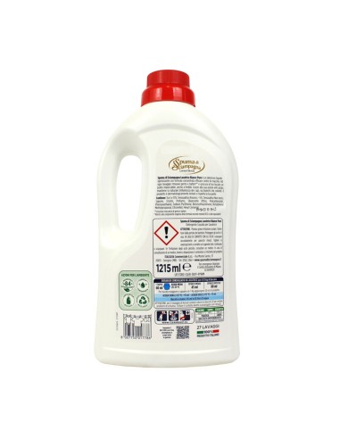 offerta Spuma di Sciampagna Lavatrice Detersivo Liquido Bianco Puro 1215 ml