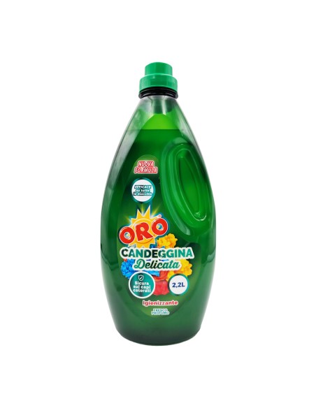 offerta Oro Candeggina Delicata Igienizzante Fragranza Fresco Profumo 2200 ml