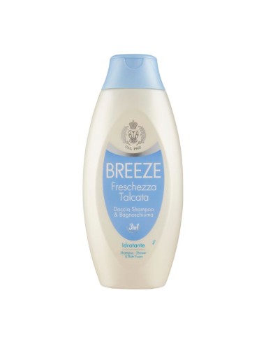 offerta Breeze Doccia Shampoo e Bagnoschiuma 3in1 Idratante Fragranza Freschezza Talcata 400 ml