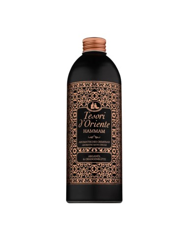 offerta Tesori d'Oriente Hammam Bagno Crema Aromatico Olio di Argan e Fiori di Arancio 500 ml