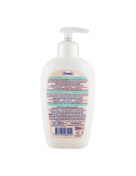 offerta Fissan Sapone Delicato con Estratto Naturale di Camomilla 250 ml