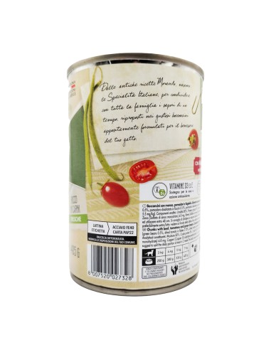 offerta Morando Migliorgatto Specialità Italiane Bocconcini Spezzatino Manzo Pomodorini e Fagiolini 405 g
