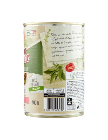 offerta Morando Migliorcane Specialità Italiane Bocconcini Spezzatino Suino 405 g