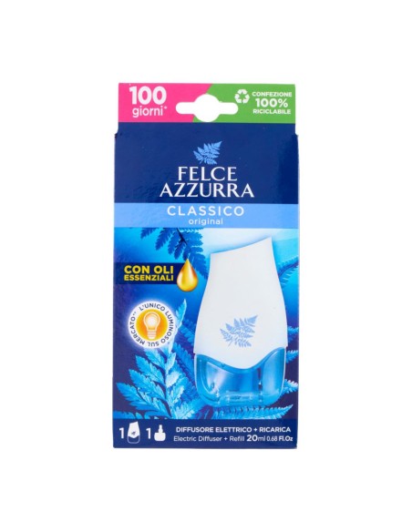 offerta Felce Azzurra Diffusore Elettrico per Ambienti + Ricarica Fragranza Classico 20 ml