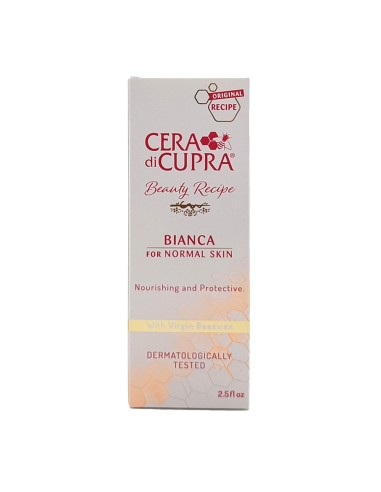 offerta Cera di Cupra Crema Bianca per Pelli Normali con Cera Vergine d'Api 75 ml