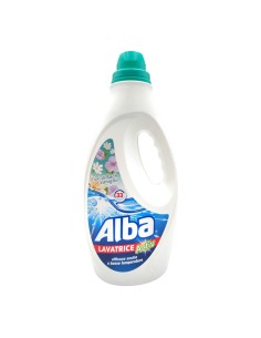 Alba Lavatrice Active Detersivo Liquido Fiori di Bach e Vaniglia 33 Lavaggi 1850 ml