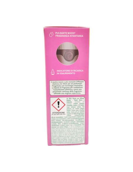 offerta Air Wick Diffusore Elettrico con Ricarica Infusi di Oli Essenziali Peonia Bianca e Gelsomino19 ml