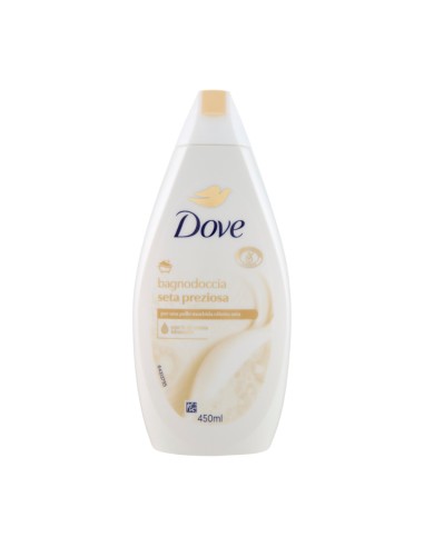 offerta Dove Bagnodoccia Seta Preziosa 450 ml