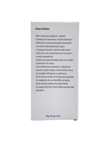 offerta Smart-J Clean Clothes Levapelucchi Elettrico Portatile e Ricaricabile Nero