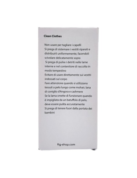 offerta Smart-J Clean Clothes Levapelucchi Elettrico Portatile e Ricaricabile Nero