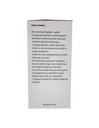 offerta Smart-J Clean Clothes Levapelucchi Elettrico Portatile e Ricaricabile Colore Verde