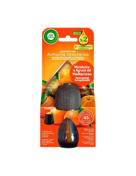 offerta Air Wick Armonia Istantanea Ricarica per Diffusore Mandarino e Agrumi del Mediterraneo 20 ml