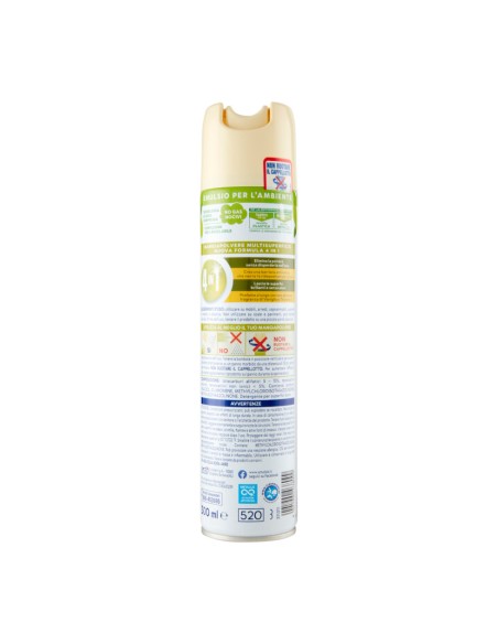 offerta Emulsio Mangia Polvere l'Antistatico Multi Superficie 4 in 1 Vaniglia e Tè Bianco 300 ml