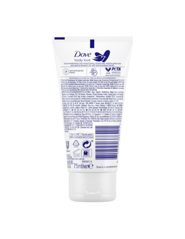offerta Dove Body Love Awakening Care Crema Mani per Pelli Secche 75 ml