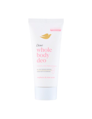 offerta Dove Whole Body Deo Deodorante in Crema Lampone e Rosa 75 ml