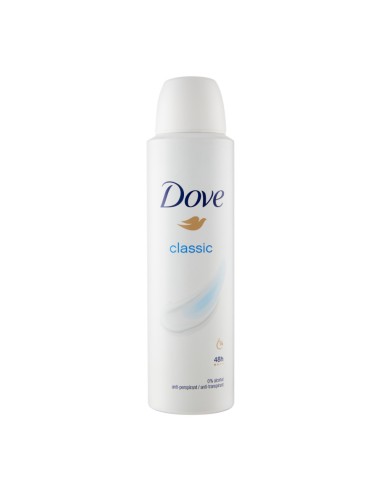 offerta Dove Deodorante Spray Classic Fresh Anti-Traspirante 0% Alcool 150 ml