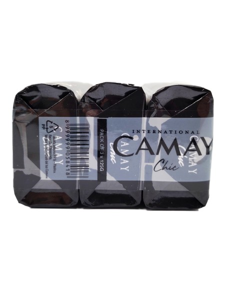 offerta Camay Saponetta Chic Fragranza Agrumi e Note Legnose 3x125 g