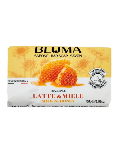 offerta Bluma Saponetta Solida Fragranza Latte e Miele 100 g