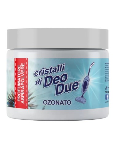 offerta Deo Due Cristalli Profumatore per Aspirapolvere Fragranza Ozonato 500 g