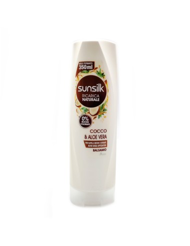 offerta Sunsilk Ricarica Naturale Balsamo con Cocco e Aloe Vera Maxi Formato 350 ml
