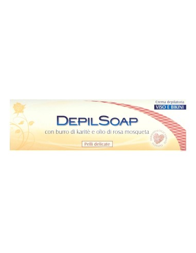 offerta DepilSoap Crema Depilatoria per Pelli Delicate Viso e Bikini 75 ml