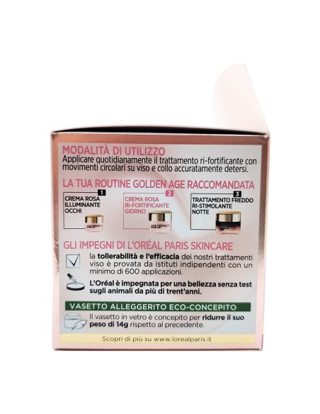 offerta L'Oreal Paris Crema Rosa Giorno Age Perfect Golden Age Anti-Cedimento 50 ml