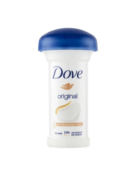 offerta Dove Deodorante Crema Original Antitraspirante 0% Alcool Mushroom 50 ml