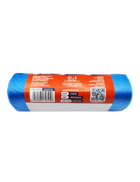 offerta Utm Sacchi Pattumiera Profumati Formato Medium 50x60 Cm Colore Blu 30 Litri 20 Pz