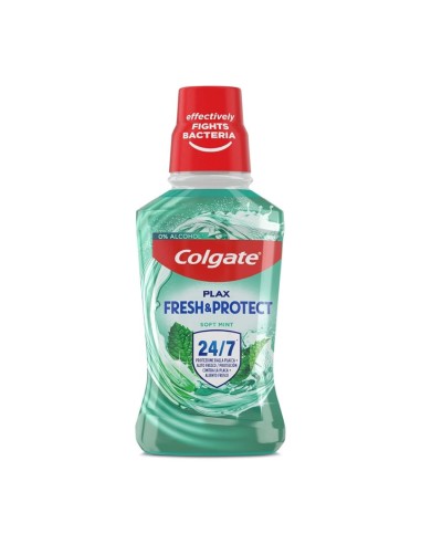 offerta Colgate Collutorio Plax Fresh & Protect Soft Mint 0% Alcool 250 ml