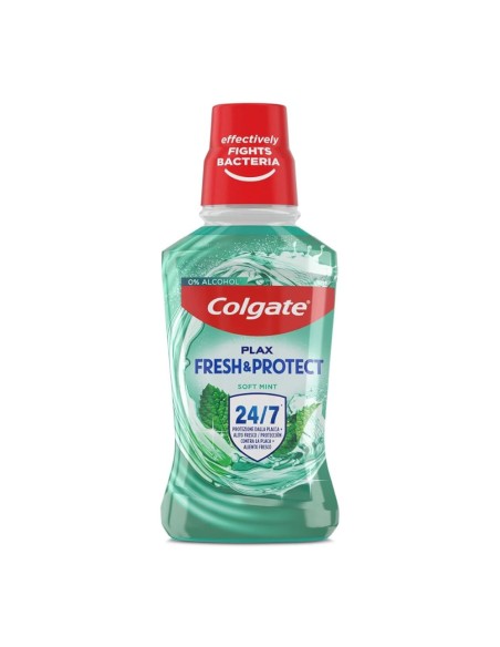 offerta Colgate Collutorio Plax Fresh & Protect Soft Mint 0% Alcool 250 ml