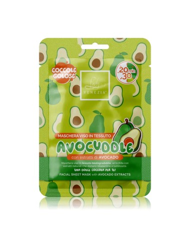 offerta Lady Venezia Coccole Golose Maschera Viso in Tessuto Avocuddle con Estratti di Avocado 24 ml