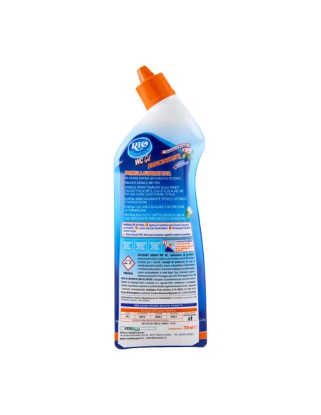 offerta Rio Azzurro Wc Gel Disincrostante Collo d'Oca Profumo Intenso Freschezza di Mandorla 750 ml
