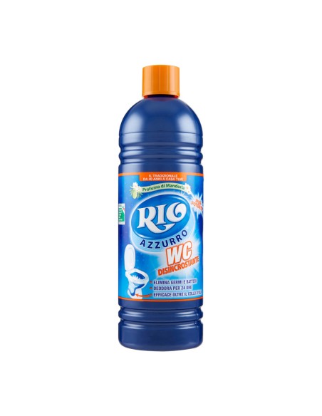 offerta Rio Azzurro Wc Gel Disincrostante Profumo Intenso Freschezza di Mandorla 750 ml