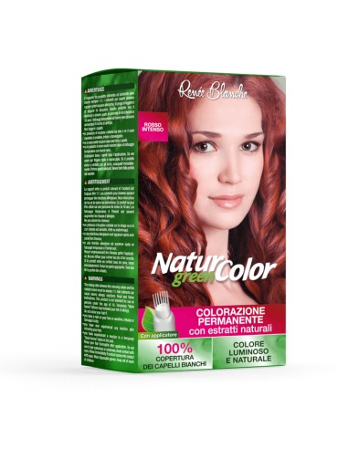 offerta Renée Blanche Natur Color Green Colorazione Permanente Capelli Rosso Intenso