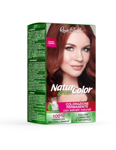 offerta Renée Blanche Natur Color Green Colorazione Permanente Capelli Rosso Tiziano