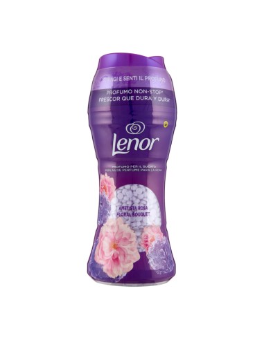 offerta Lenor Perle Profumate per il Bucato Fragranza Ametista e Bouquet Fiorito 195 g
