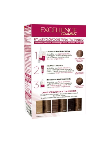 offerta L'Oreal Paris Excellence Creme Colorazione Permanente 6 Biondo Scuro