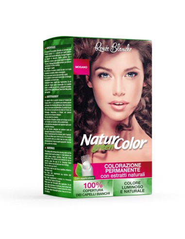 offerta Renée Blanche Natur Color Green Colorazione Permanente Capelli Mogano