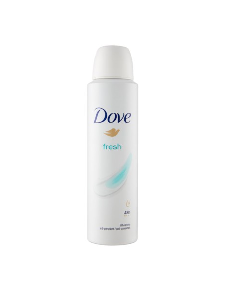 offerta Dove Deodorante Spray Fresh Care Anti-Traspirante con 1/4 di Crema Idratante 150 ml