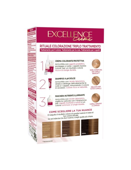 offerta L'Oreal Paris Excellence Creme Colorazione Permanente 3 Castano Scuro