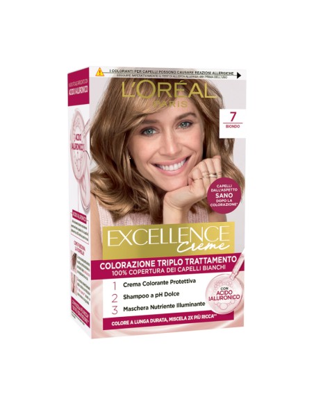 offerta L'Oreal Paris Excellence Creme Colorazione Permanente 7 Biondo