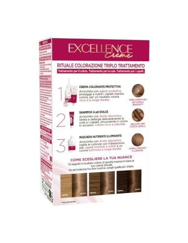 offerta L'Oreal Paris Excellence Creme Colorazione Permanente 7 Biondo